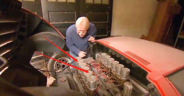 75岁老爷爷仓库找出一辆兰博基尼，打开引擎盖后，让人大开眼界