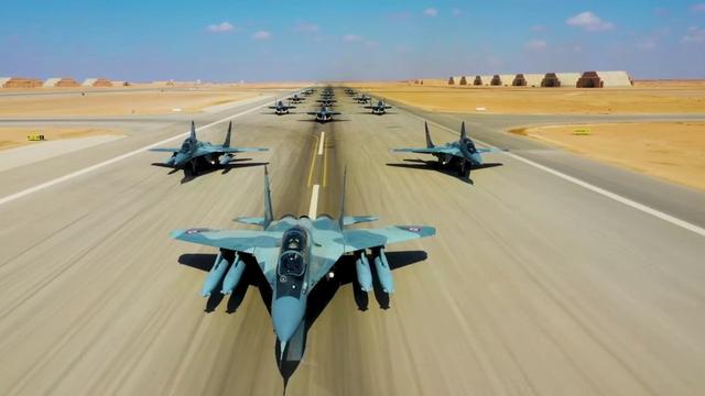 土耳其F16要报复，将遭苏35拦截，埃及空军米格29战斗机准备应战