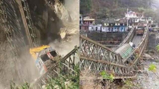 拉达克大桥坍塌后,印度工程兵全面动员,为阿琼坦克部署铺路架桥