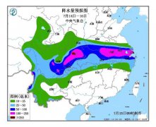 川渝陕鄂豫皖苏浙沪等地将暴雨如注