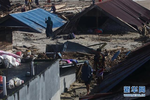 印尼南苏拉威西省洪灾死亡人数上升至30人
