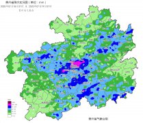 贵州12县（市、区）先后发布暴雨红色预