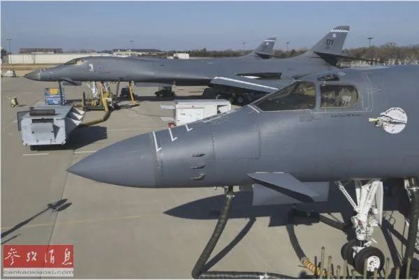 ▲资料图片:接受维护的美空军B-1B轰炸机群(美国空军网站)