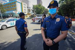 菲律宾警察感染新冠肺炎的人数上升到