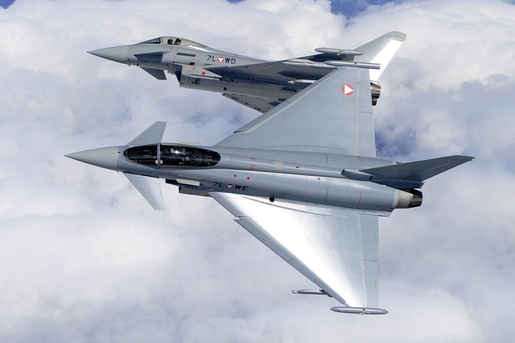 奥地利空军装备的“台风”战斗机