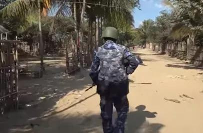缅甸边境两个警察哨所起火，引地区民众恐慌