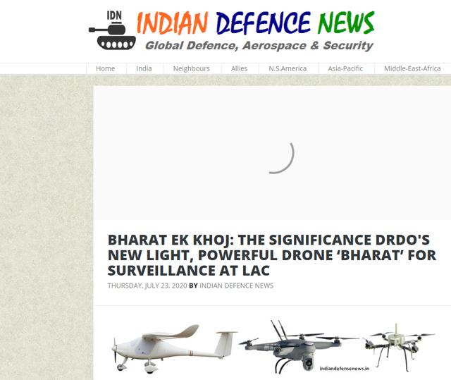 印度军队在边境测试特战武器，号称天空之眼：极具威胁的组合