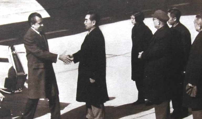 1972年，尼克松访华