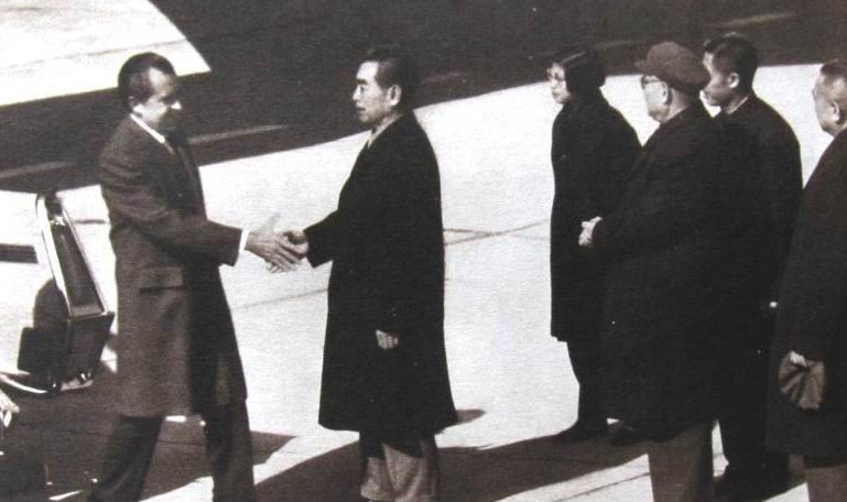 1972年,尼克松访华