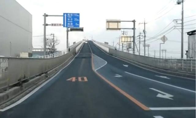 日本大桥惊艳了世界，远看垂直90度，近处却发现其中奥妙
