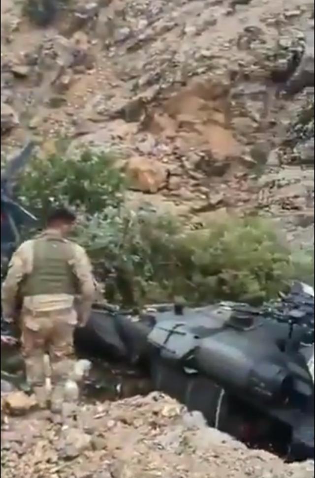 重演黑鹰坠落?土耳其特种兵突袭库尔德人遭伏击,黑鹰陨落山谷中