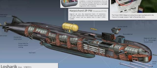 俄罗斯“深海航母”开始测试，携带核鱼雷，射程超过1万公里