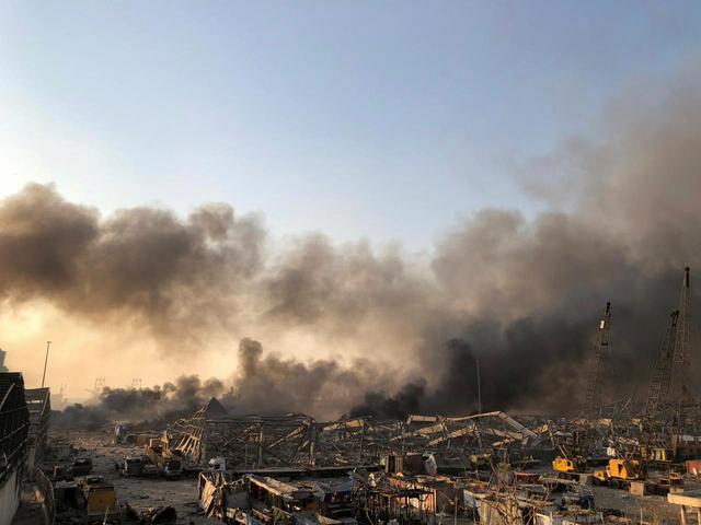 贝鲁特爆炸四千人伤亡,威力是天津港三倍,特朗普又来煽风点火