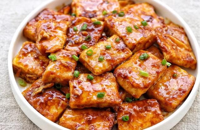 比肉还下饭的香煎脆皮豆腐!鲜香味美,做法也很简单