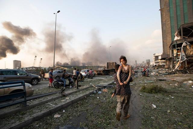 美媒记者亲历贝鲁特大爆炸：我的惊惧与黎巴嫩令人心碎的镇静