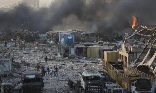 黎巴嫩大爆炸之后,美国当局第一反应:呼吁美国人戴口罩