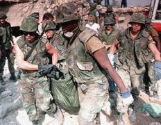美军曾在黎巴嫩遇袭，军营被炸上天