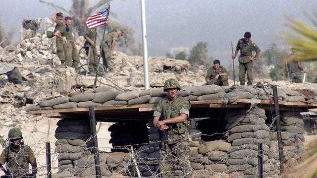 美军曾在黎巴嫩遇袭，军营被炸上天，241人丧生，裹尸袋不够用
