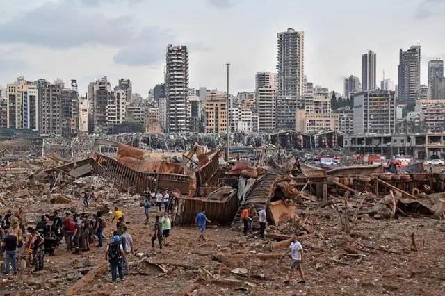 黎巴嫩大爆炸盘点：港区房屋全毁，粮库坚挺屹立，船只大多完好