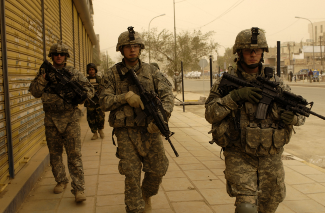 美国陆军在伊拉克