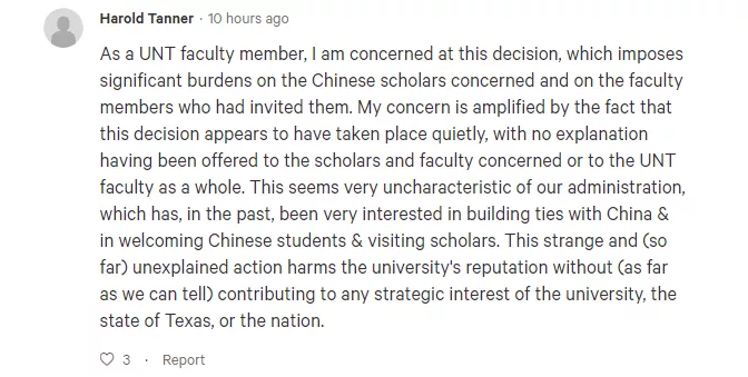美国一大学突然驱逐所有中国公派留学生，限1月内离境