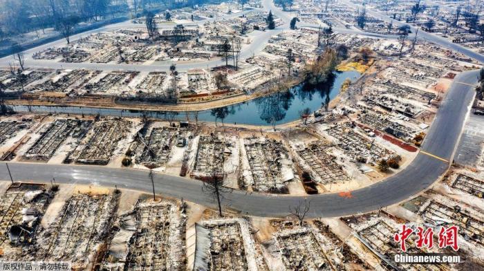 资料图：当地时间9月15日，美国白宫已经批准了俄勒冈州州长凯特·布朗的请求，宣布该州进入“重大灾难”。