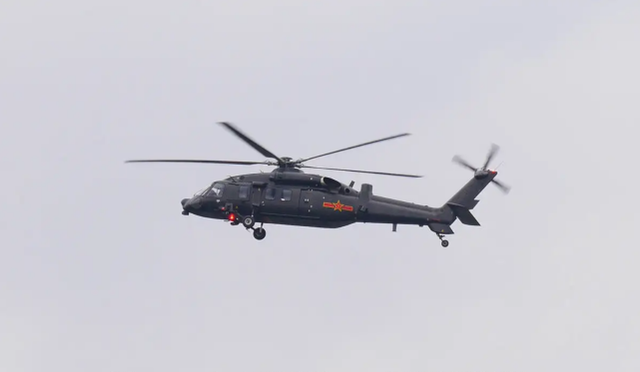  中国的直-20直升机
