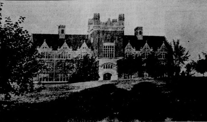 图3 1911年爱达荷大学行政楼，此校堪称1918大流感期间美国大学的“抗疫标兵”