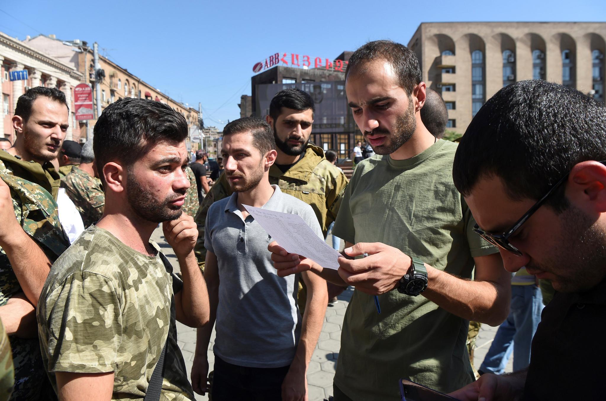 亚美尼亚发起军事总动员（图源：路透社）