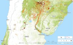 阿根廷境内共有11省存在活跃森林火情