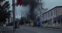 阿塞拜疆纳卡地区首府传出8声爆炸声