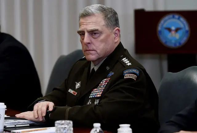 美军参谋长联席会议主席陆军上将马克·米利。(图源:Getty Images)