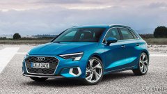 全新奥迪A3 Sportback与海外版车型基本保