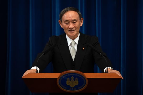 日本首相菅义伟(新华社发)