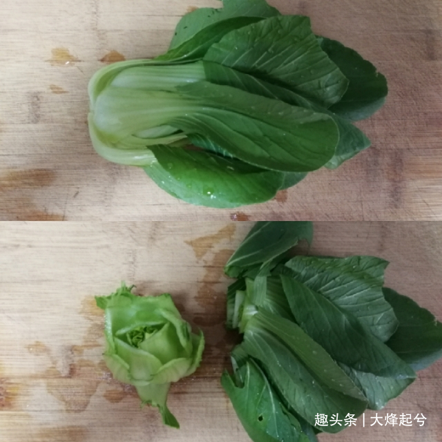 这样做，油菜炒出御膳的感觉！开胃下饭！百吃不厌！