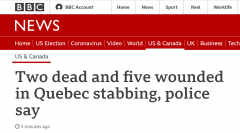 加拿大魁北克发生持刀袭击事件