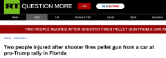 佛罗里达州支持特朗普集会活动发生枪