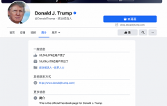 Facebook将特朗普头衔给拿下了