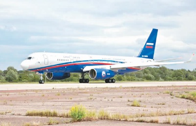 　　俄罗斯用于履行《开放天空条约》的图214ON飞机。　　资料图片