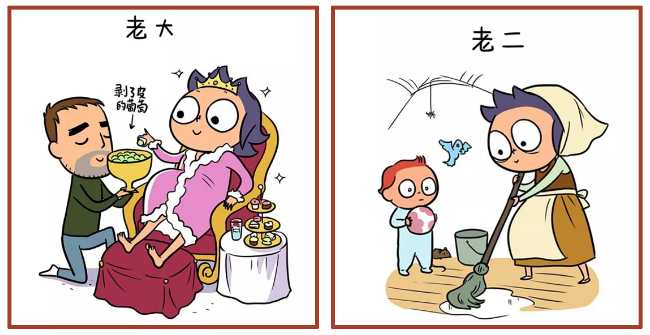 为什么老二总比老大聪明?从怀孕到养娃,这组漫画体现得淋漓尽致