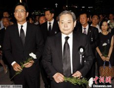 22日，已故三星电子会长李健熙的继承人