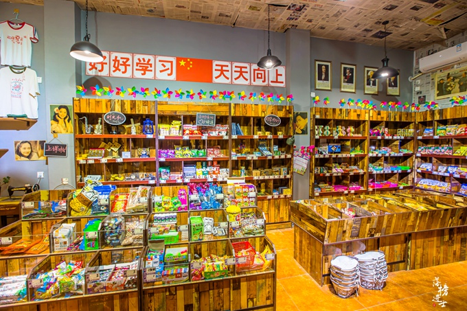 石家庄有个德明古镇,免门票,电瓶车十元,夜色下仿佛穿越到明清