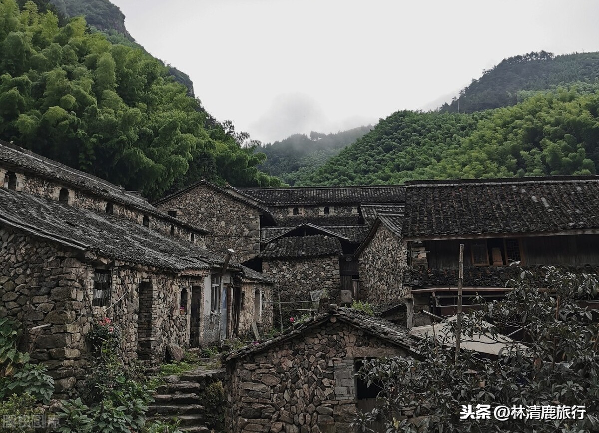 浙江原生态石头村,距今600年没门票,像世外桃源般安宁