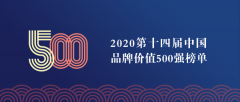  近日，第十四届中国品牌价值500强榜单