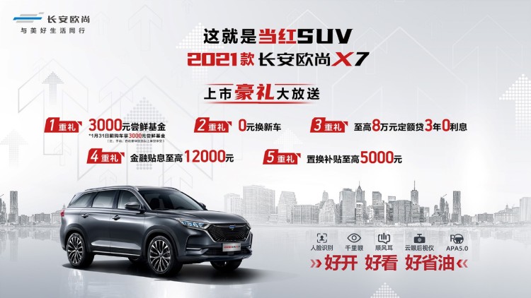 能否搅局高端SUV市场?长安欧尚X7售7.77万起