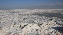 渤黄海海域的气温、海温大幅下降