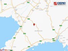 辽宁鞍山市岫岩县发生2.8级地震