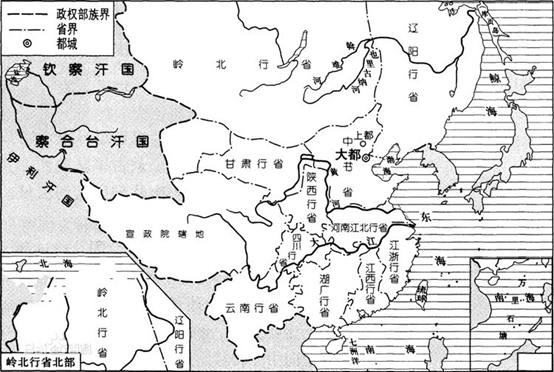 中国古代王朝的历史版图变迁