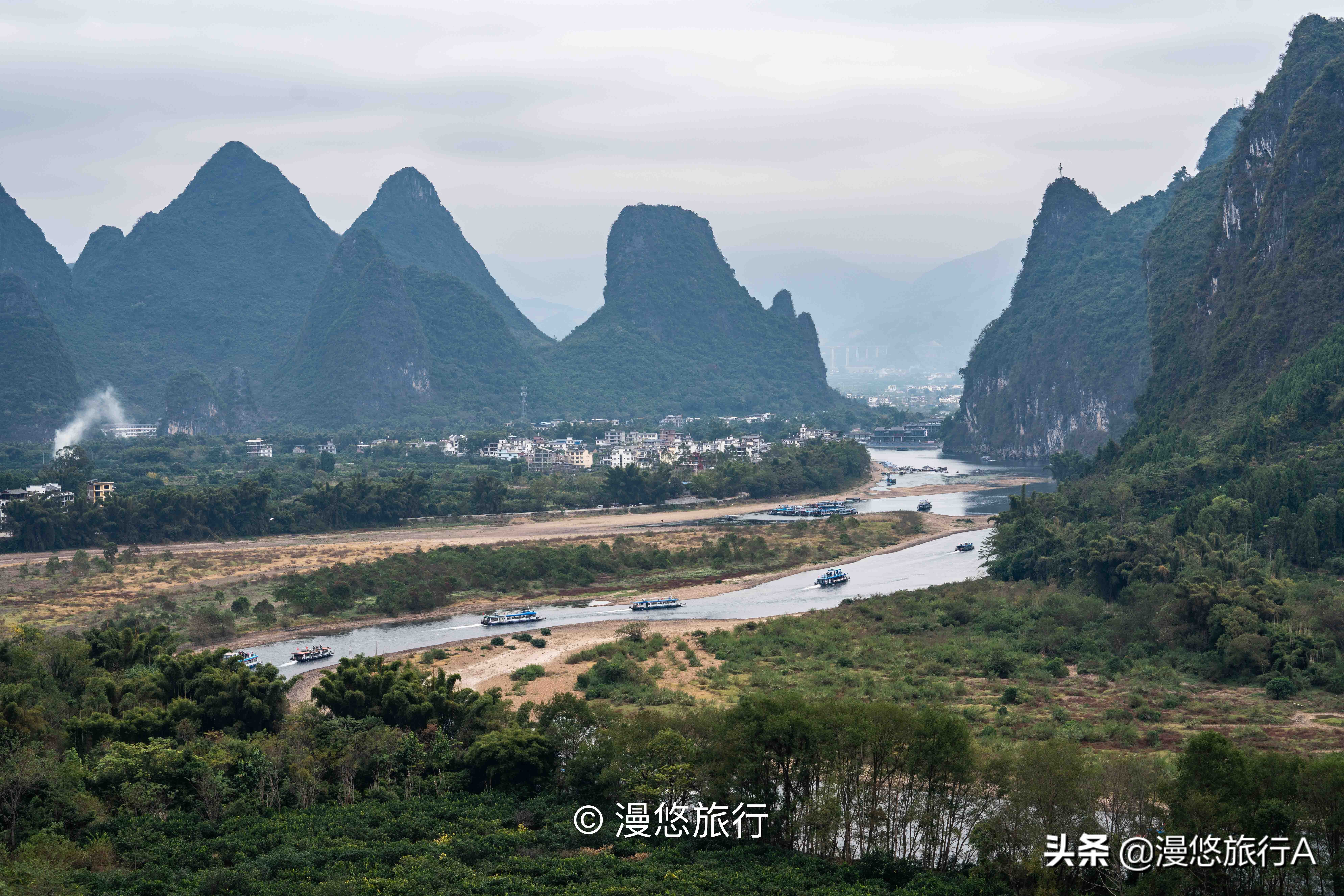 中国最美山水不在桂林市,藏在兴坪镇的山水才是资深旅行者的天堂