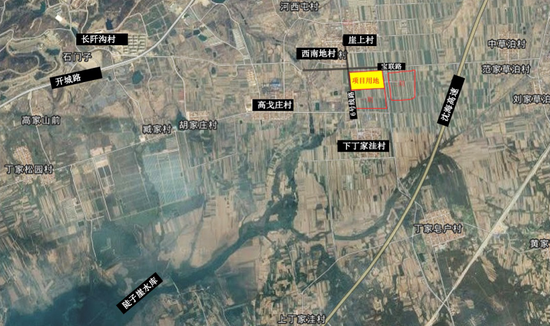 △区位图。图源:青岛西海岸发布。